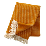 Klippan Ralph 100% Wool Throw, Mustard (9430782771487)