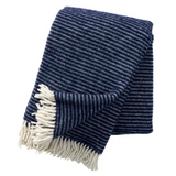 Klippan Ralph 100% Wool Throw, Navy (10159093809439)