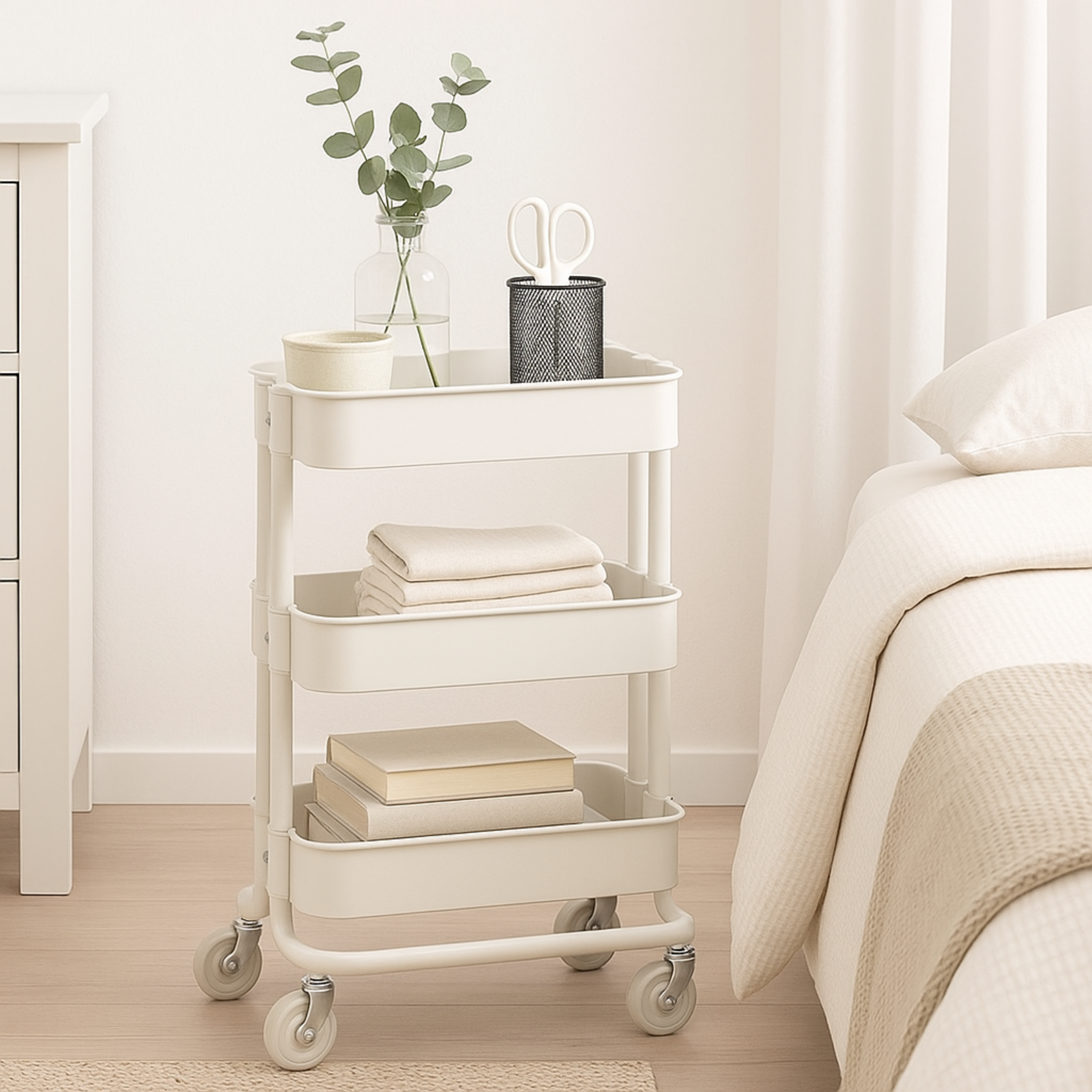 Ikea Raskog Trolley, White (9447352729887)
