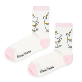 Snorkmaiden Retro Tennis Women's Socks, White (10254119239967)