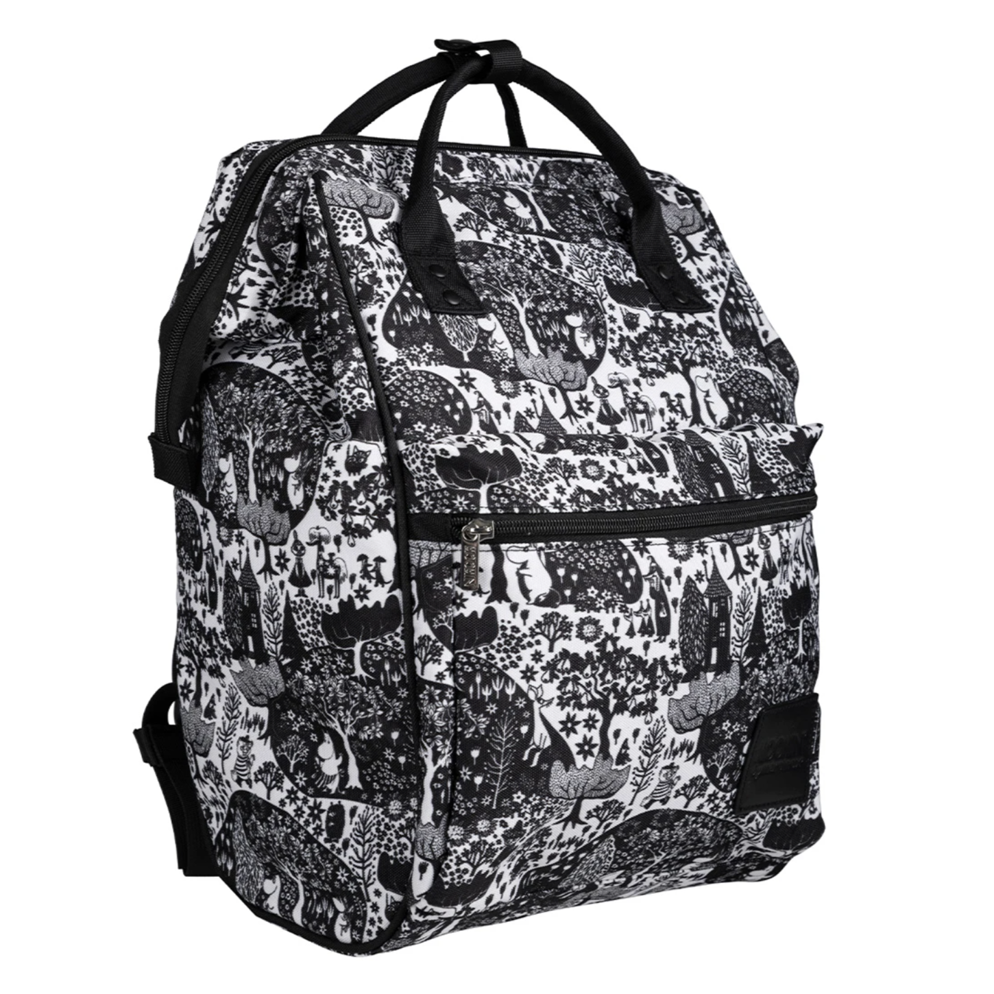 Moomin Samu Backpack Park, Black-White (10224811639071)