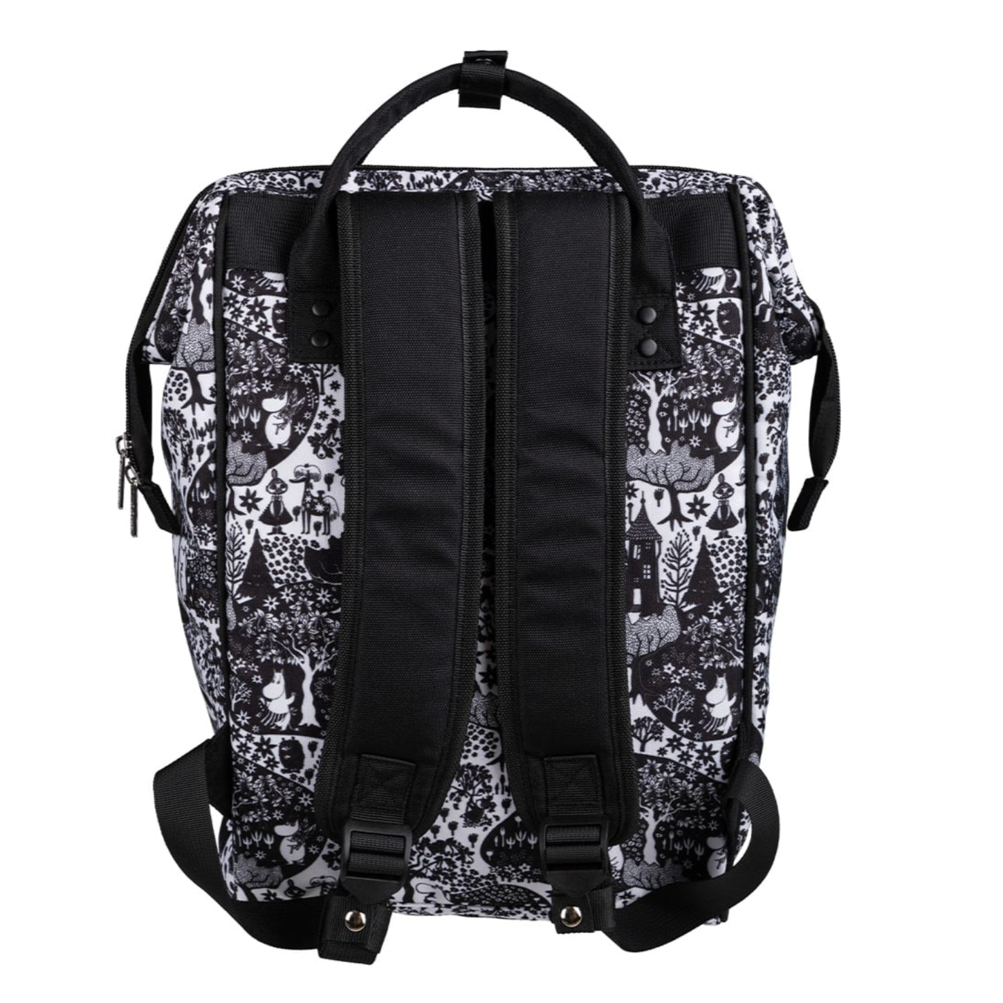 Moomin Samu Backpack Park, Black-White (10224811639071)