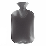 Fashy Hot Water Bottle Double Rib 2.0 L, Grey (9085445964063)