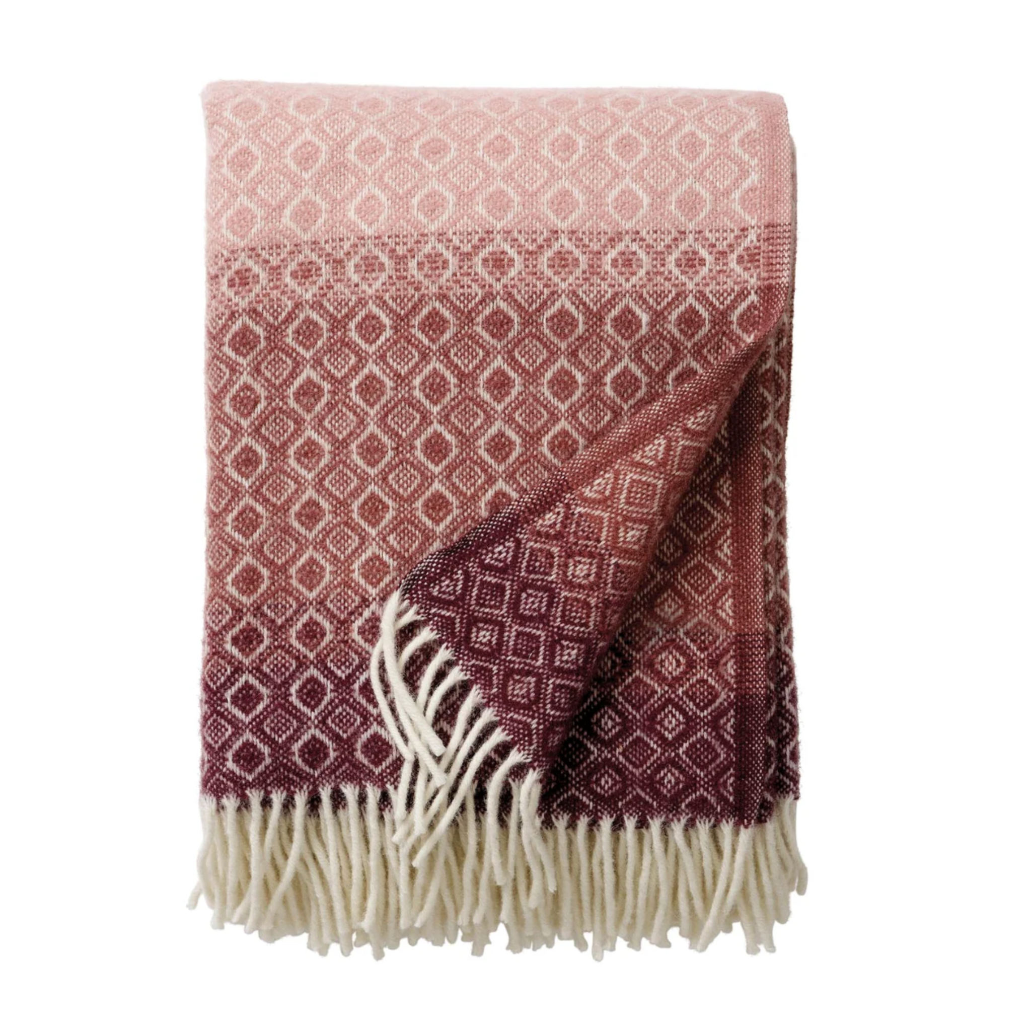 Klippan Havanna 100% Wool Throw, Multi Pink (9042131190047)