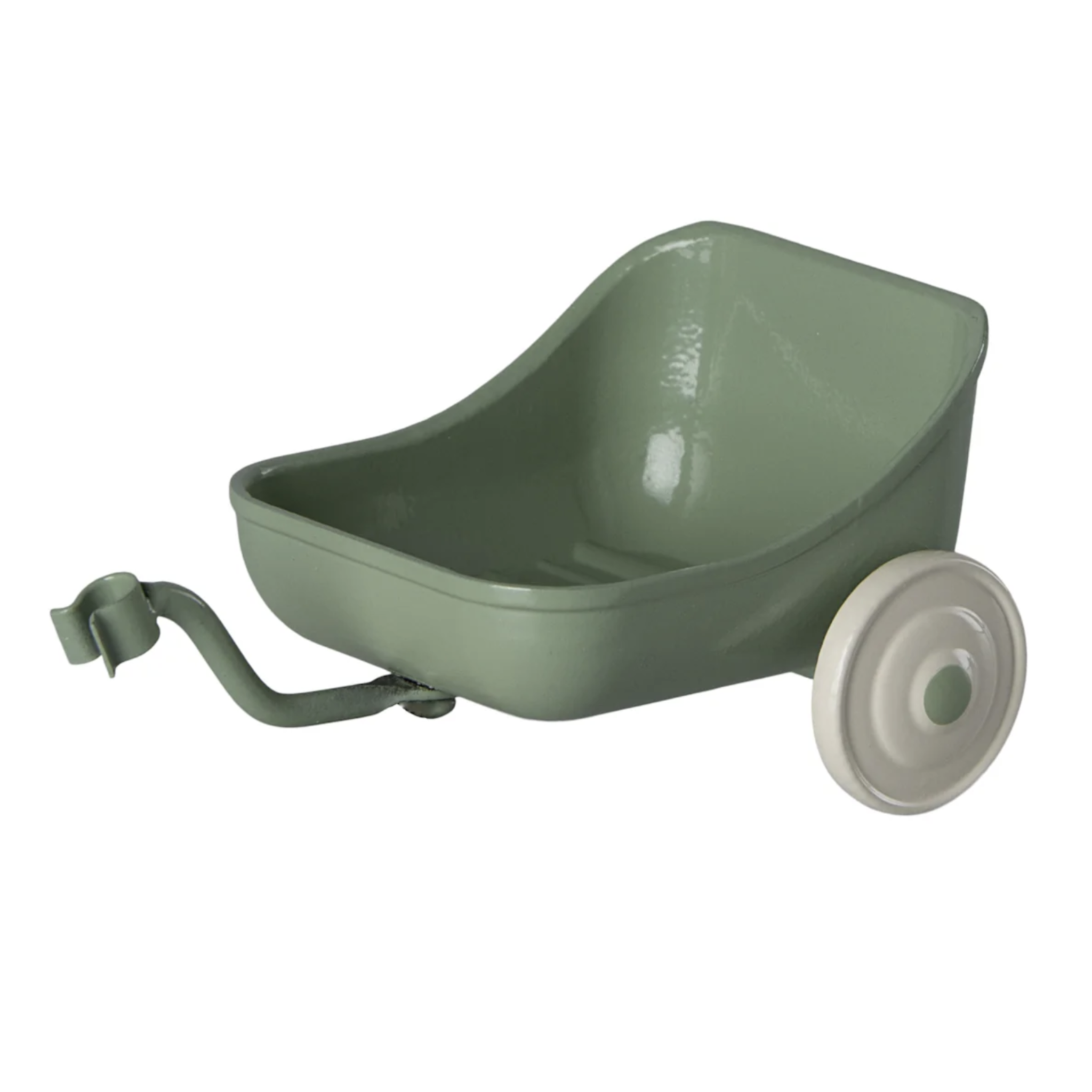 Maileg Tricycle Trailer Mouse Green (9202580881695)