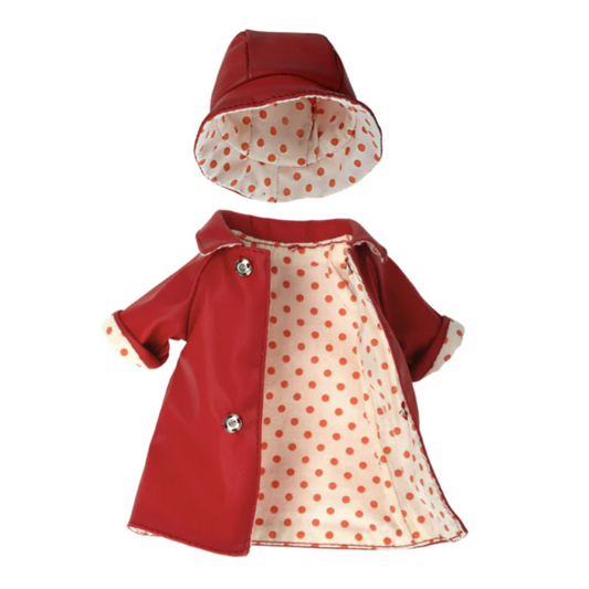 Maileg Teddy Mum Rainwear w Hat (9205382709535)
