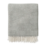 Klippan Gooseye Wool Throw, Green (9315986800927)