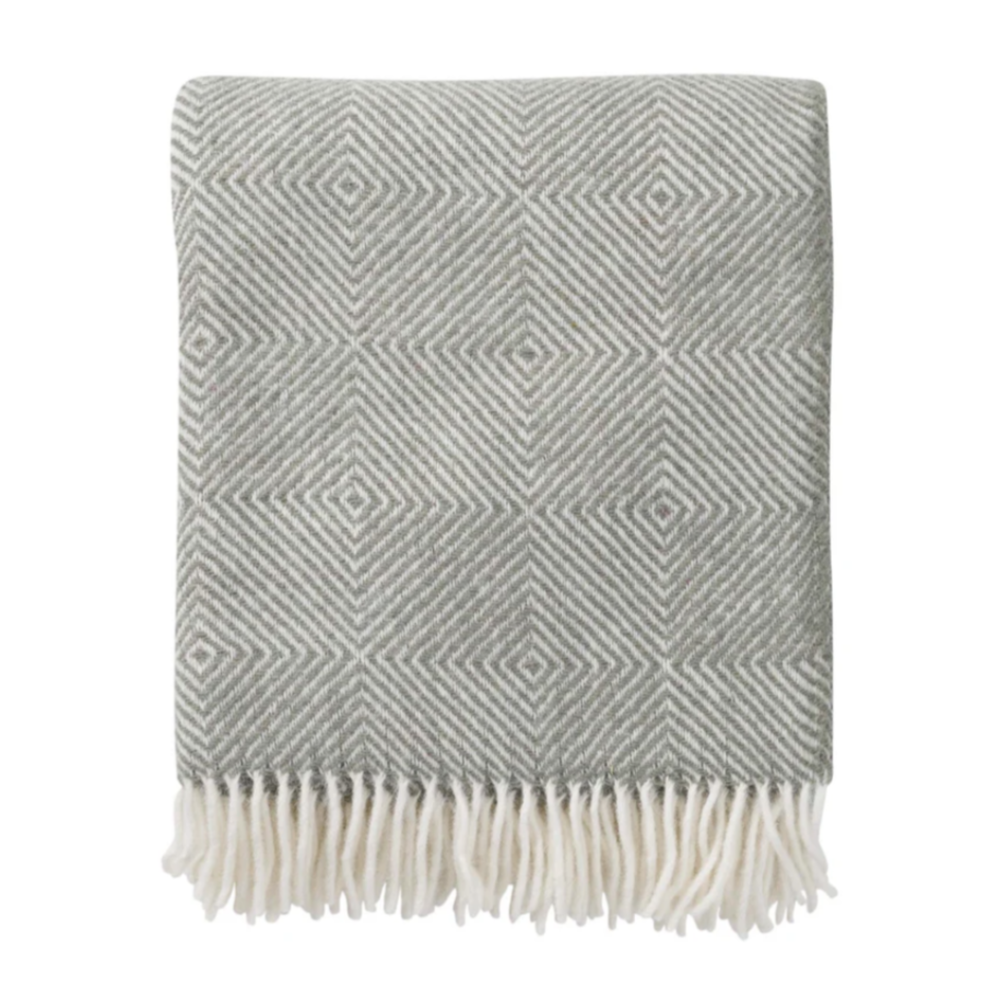 Klippan Gooseye Wool Throw, Green (9315986800927)