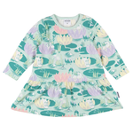 Moomin Lilypond Baby Dress, Mint (9505649197343)