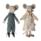 Maileg Grandma & Grandpa Mice in Cigarbox PRE-ORDER eta Dec 23 (8525550846239)