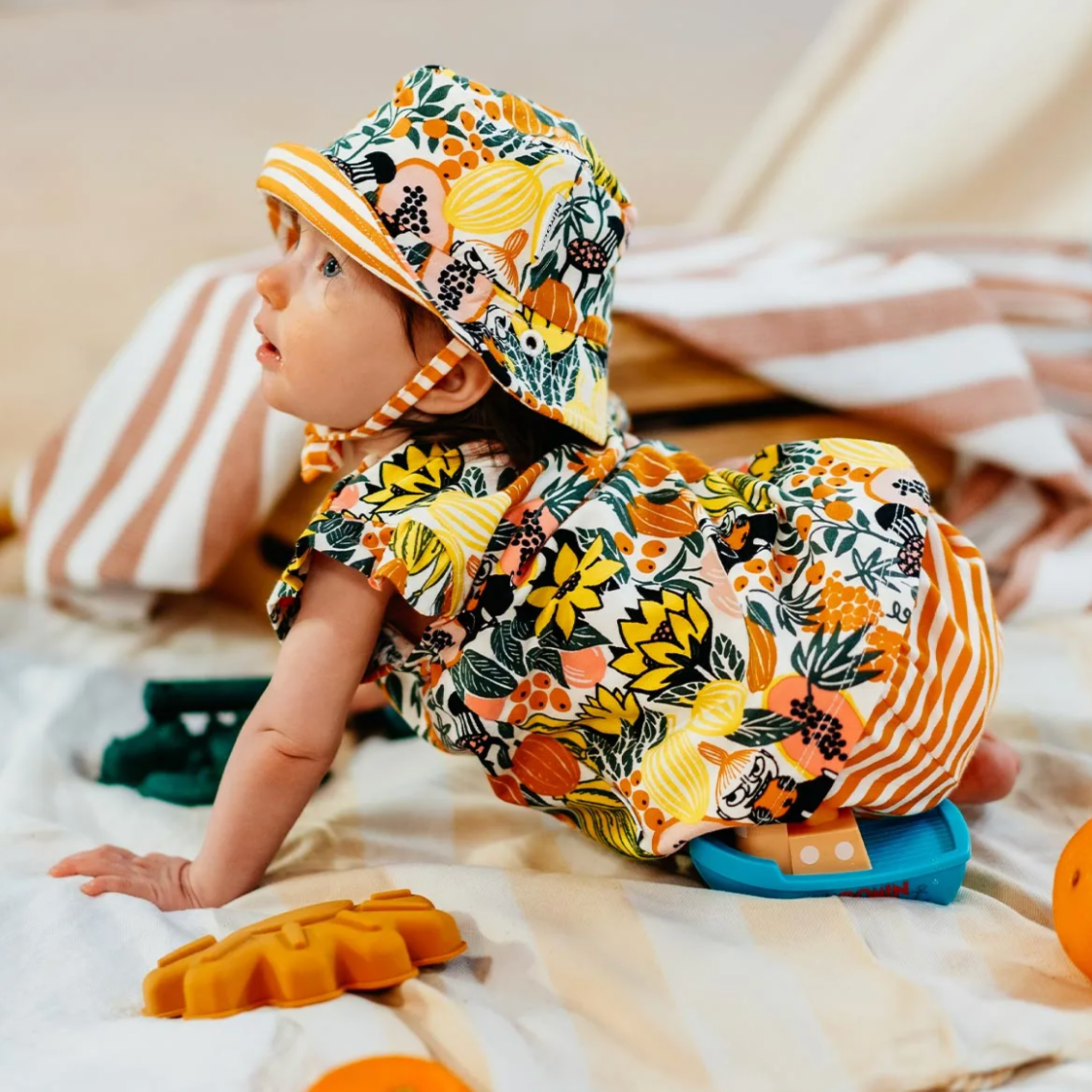 Moomin Baby Hat, Papaya (8616481161503)