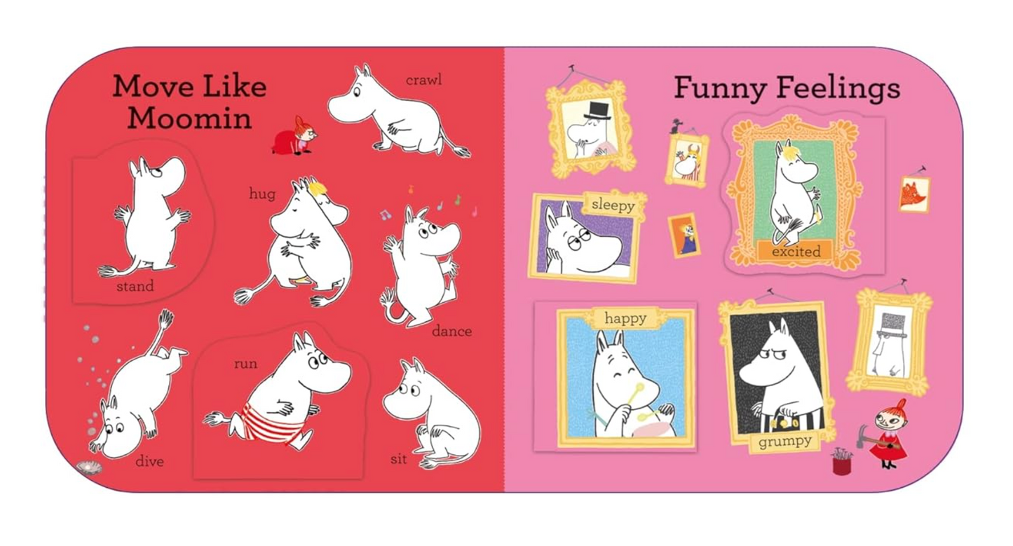 Moomin's First 100 Words A Lift-the-flap book (8847255896351)