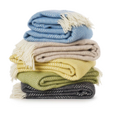 Klippan ZigZag 100% Wool Throw, Greige (9045422506271)
