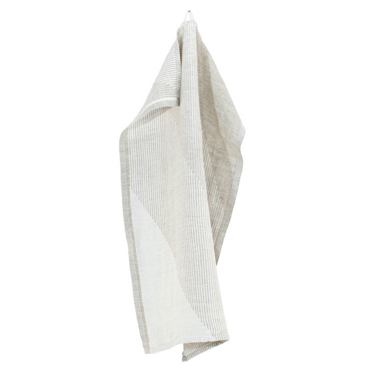 Slope Rinne Washed Linen Tea Towel, White-Linen (9189938168095)