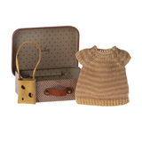 Maileg Dress nad Bag in Suitcase Big Sister (9287382106399)