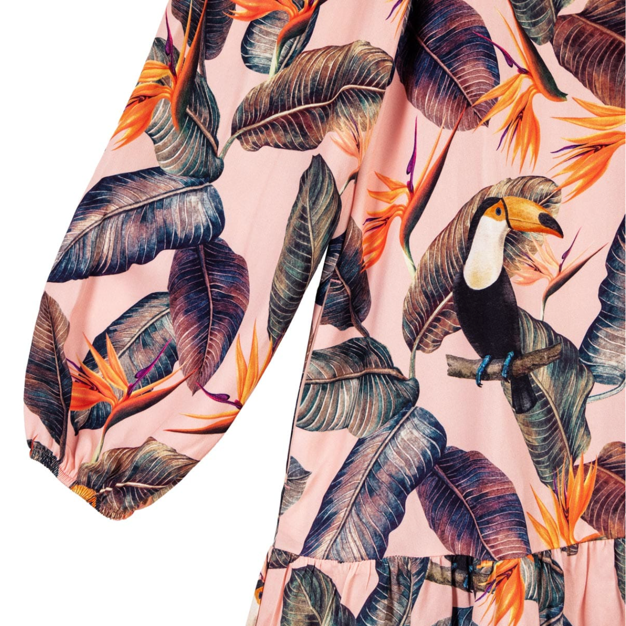 Paraiso Paradise Laura Dress, Tropical Rose (9501552050463)