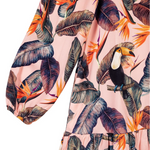 Paraiso Paradise Laura Dress, Tropical Rose (9501552050463)