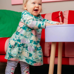 Moomin Lilypond Baby Dress, Mint (9505649197343)