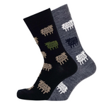 Sheep Merino Socks, Anthracite (10186235085087)