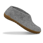 Glerups The Shoe Grey - Honey Rubber Sole (10093878673695)