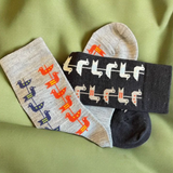 Shorebird Merino Socks, Light Grey (10186268639519)