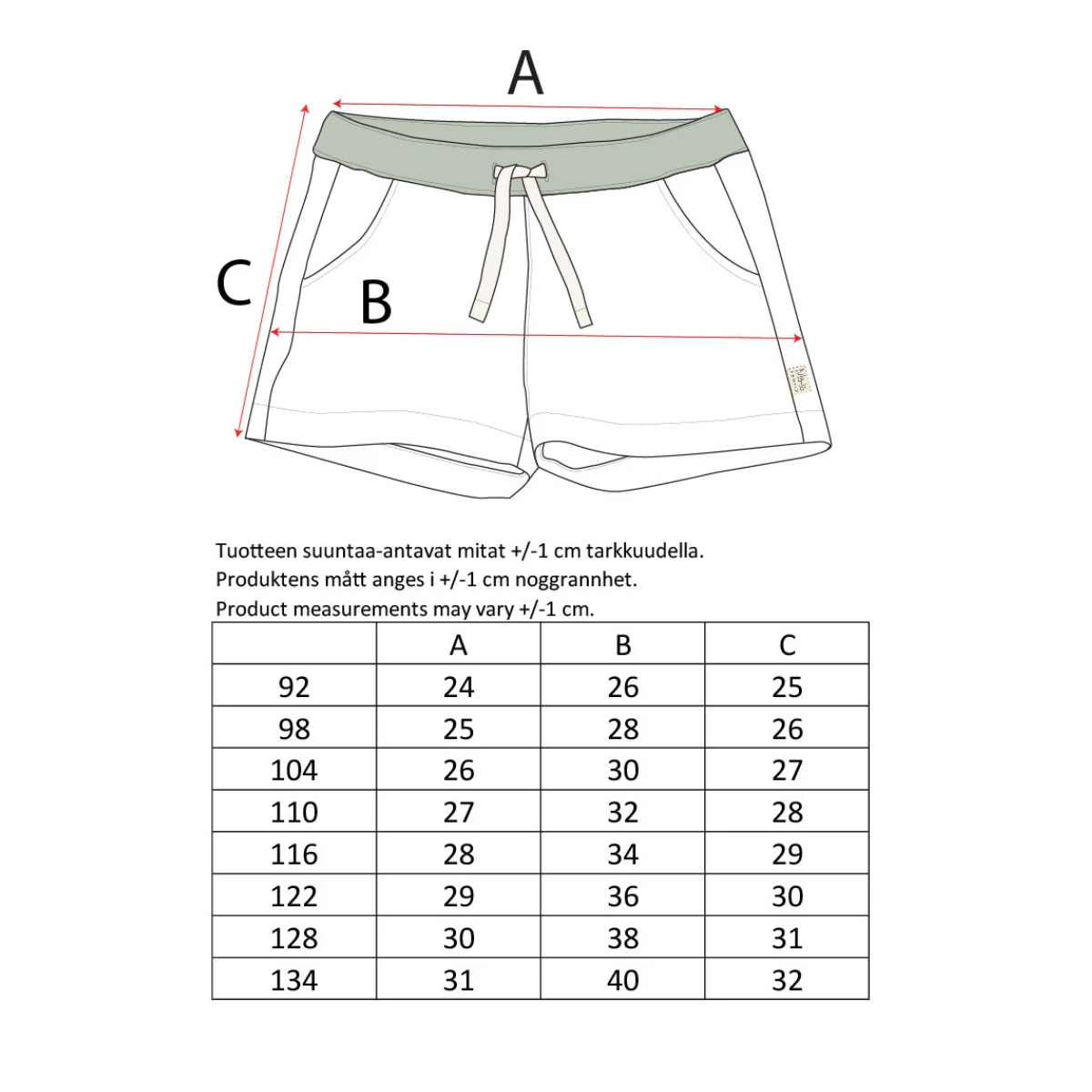Fishes Kids Shorts (9511007093023)