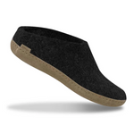 Glerups The Slip On Charcoal - Leather Sole (10113305706783)