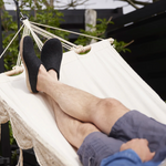 Glerups The Slip On Charcoal - Leather Sole (10113305706783)