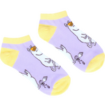Snorkmaiden Women's Ankle Socks, Purple (10233126256927)