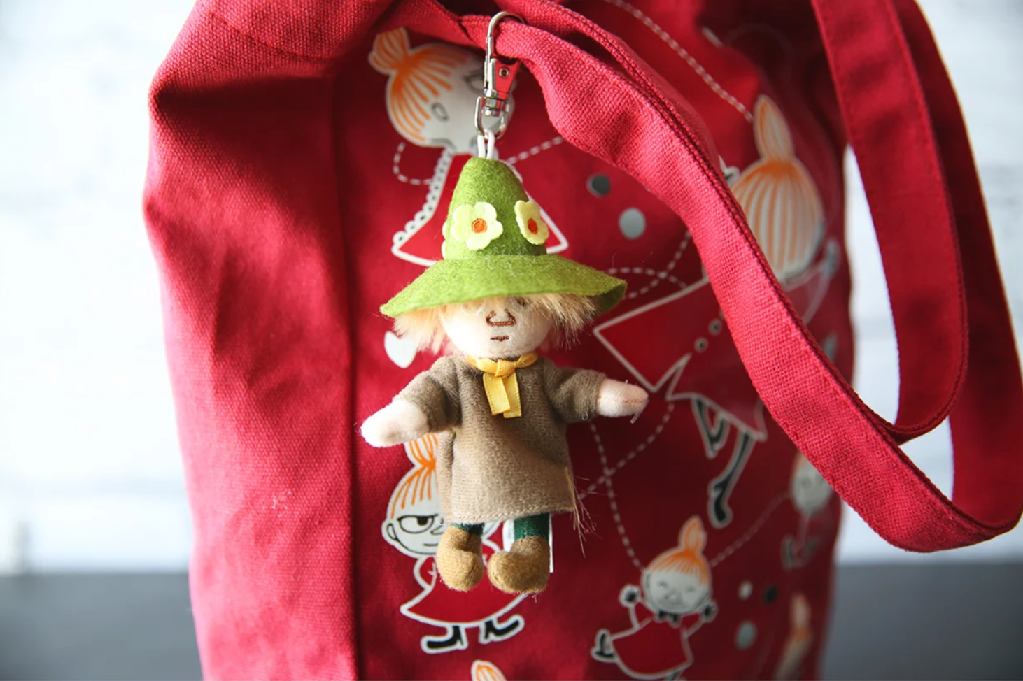 Moomin Key Ring, Snufkin Soft (10233302909215)