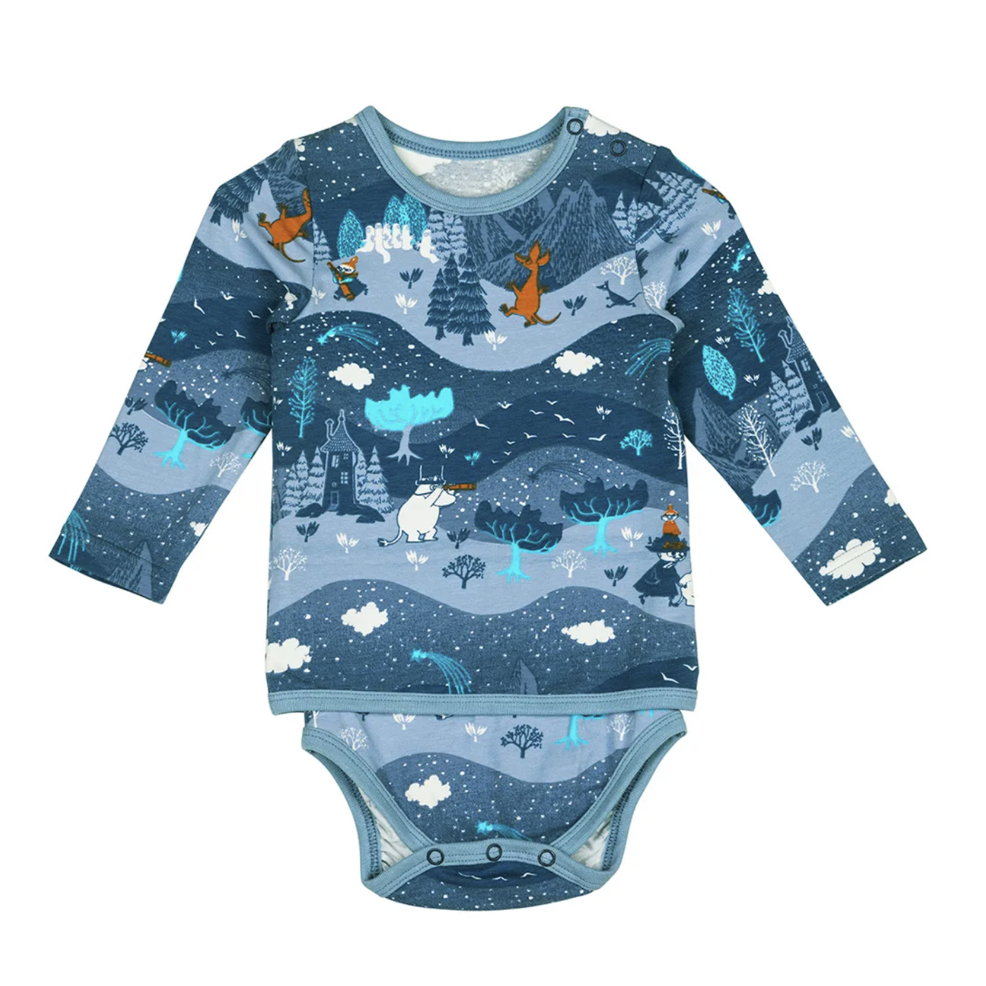Moomin Baby Body with Top Starry Night, Blue (10211937714463)