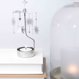 Supernova Tea Light Carousel Chime, Silver (9422250443039)