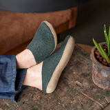 Glerups The Slip On Forest - Leather Sole (10124782305567)