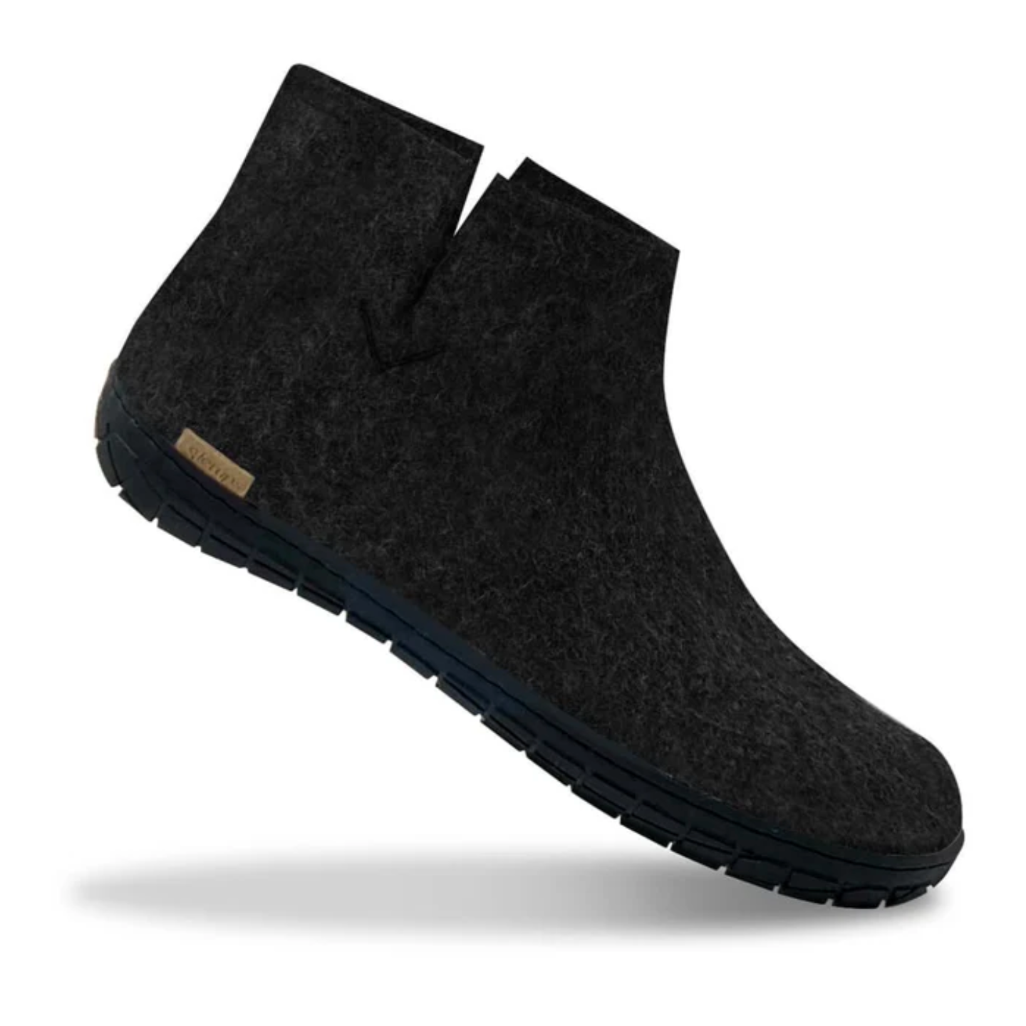 Glerups The Boot Charcoal - Black Rubber Sole (10140198109471)