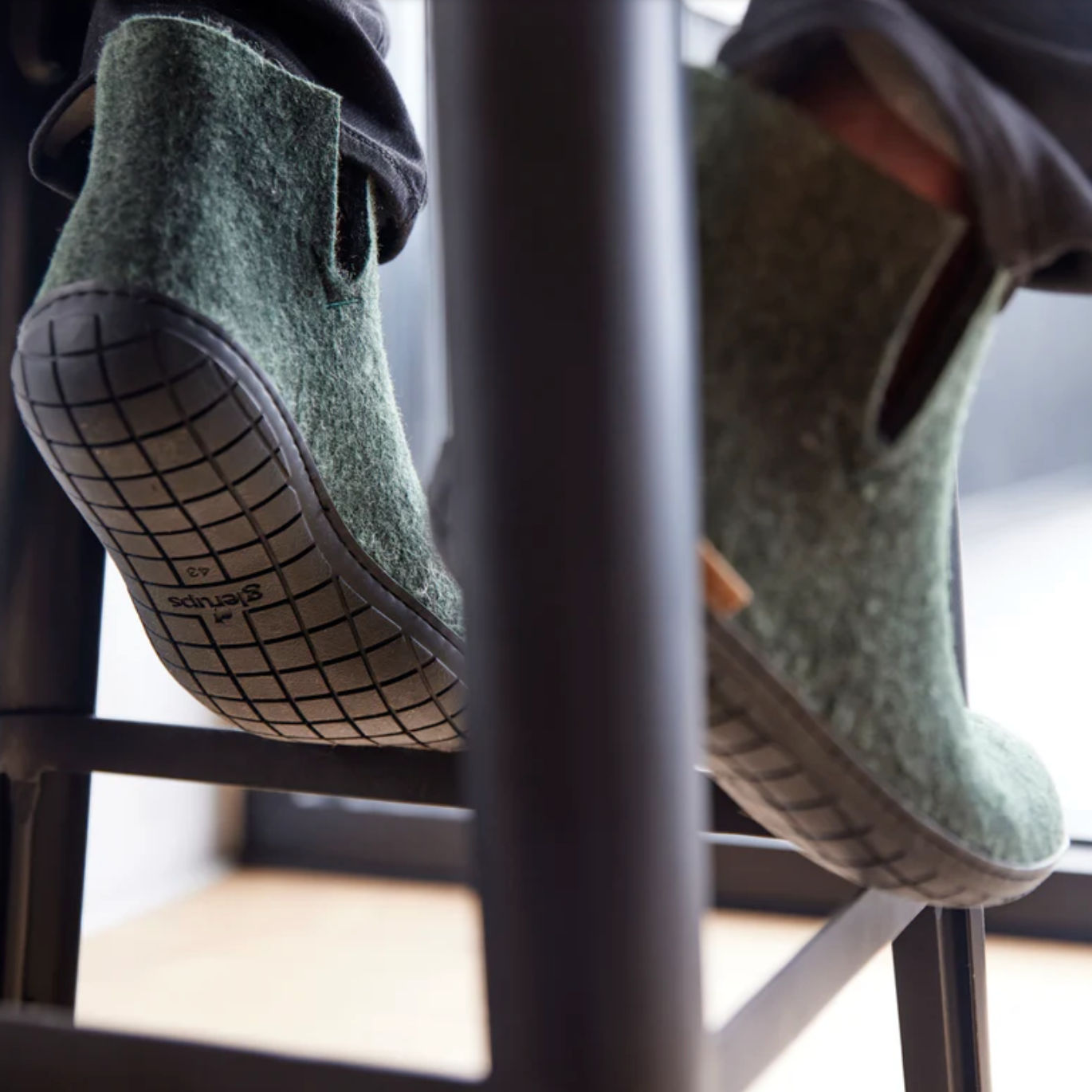 Glerups The Boot Forest - Black Rubber Sole (10140705423647)