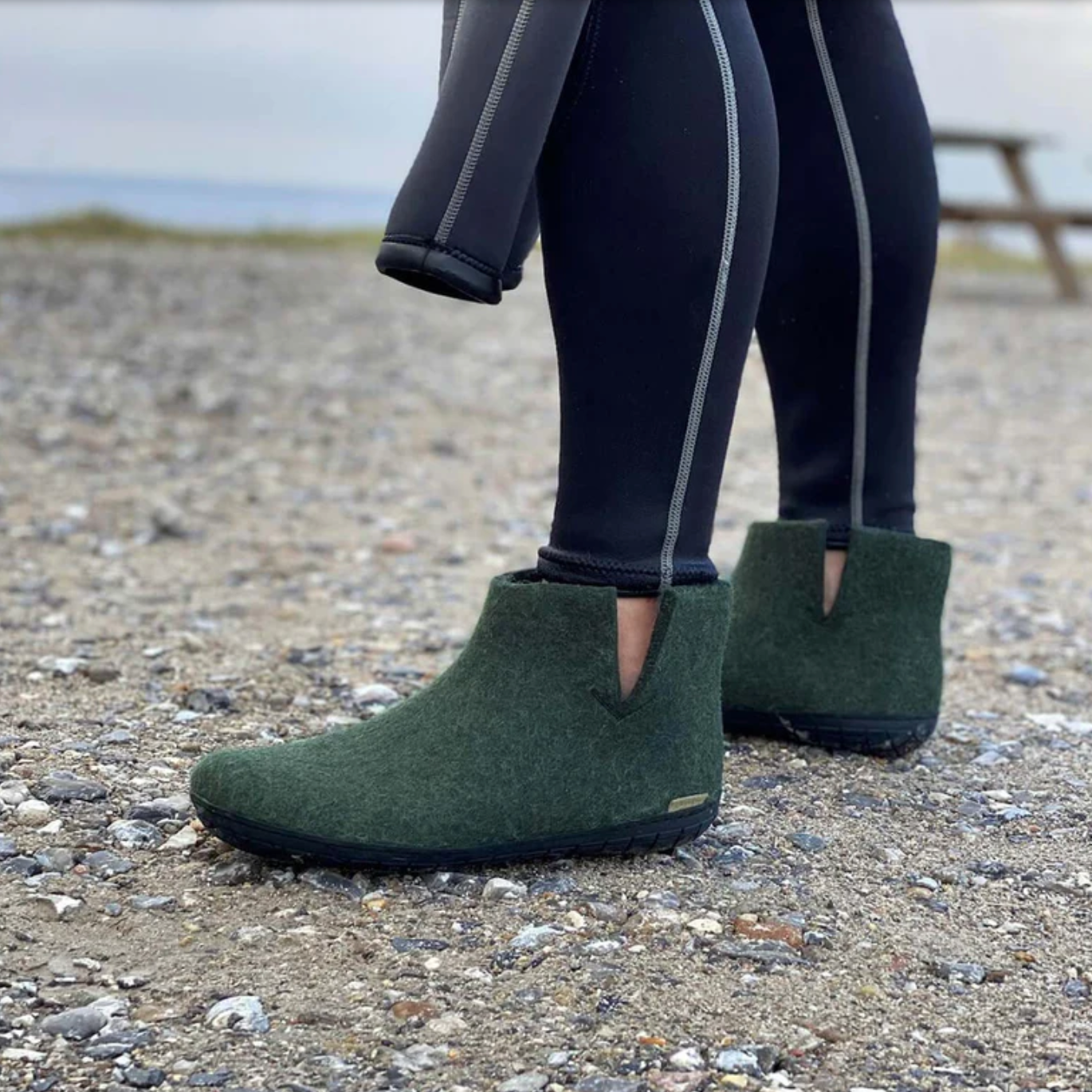 Glerups The Boot Forest - Black Rubber Sole (10140705423647)