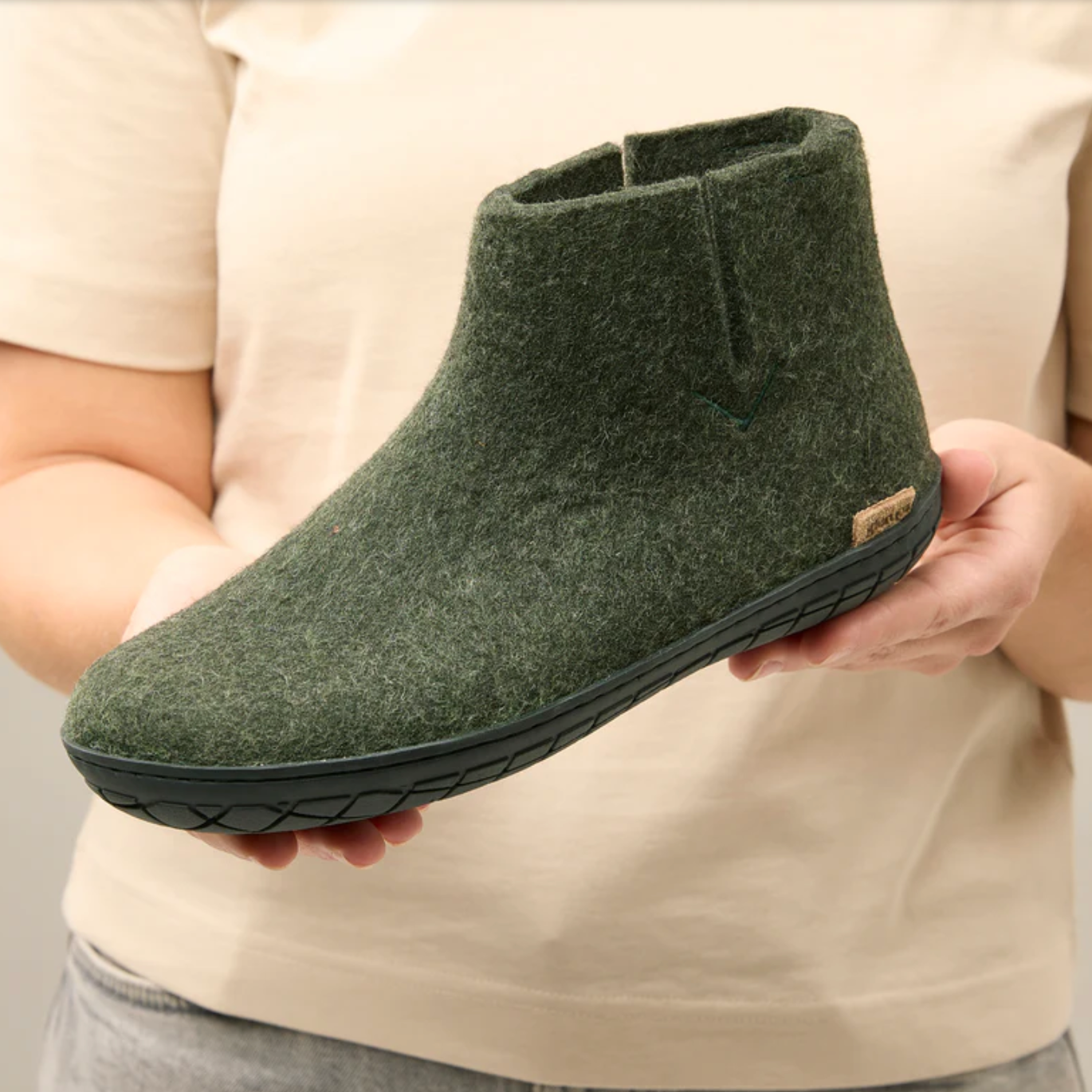 Glerups The Boot Forest - Black Rubber Sole (10140705423647)
