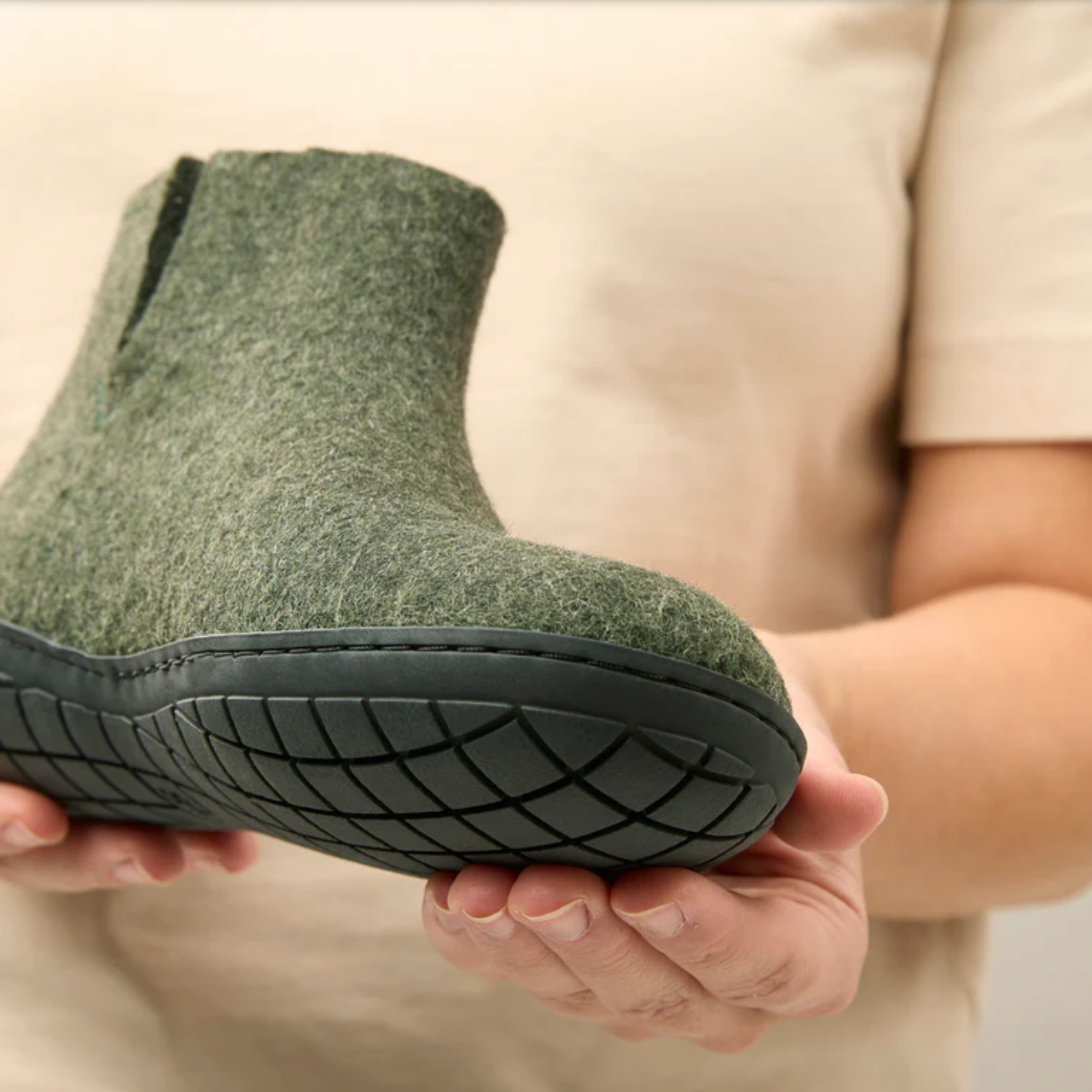 Glerups The Boot Forest - Black Rubber Sole (10140705423647)