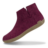 Glerups The Boot Cranberry - Leather Sole (10145062027551)