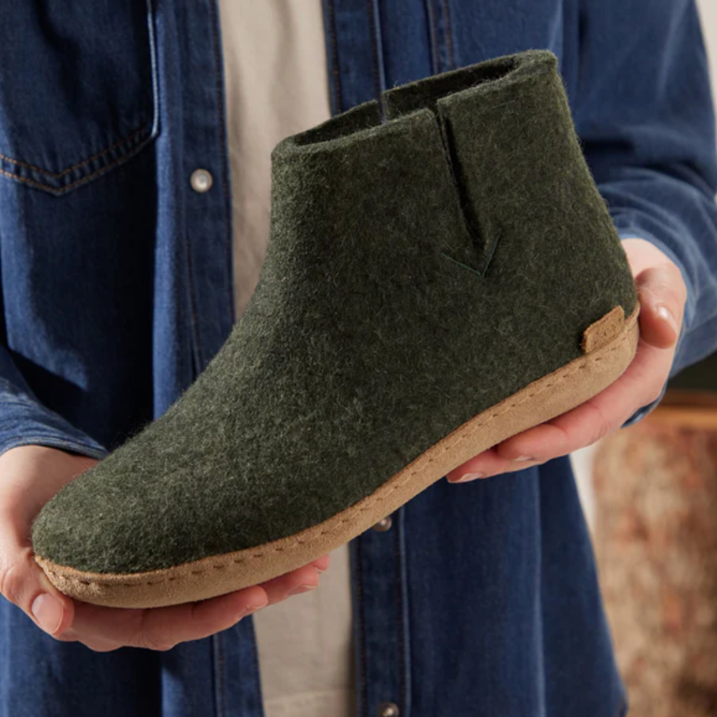 Glerups The Boot Forest - Leather Sole (10144088031519)