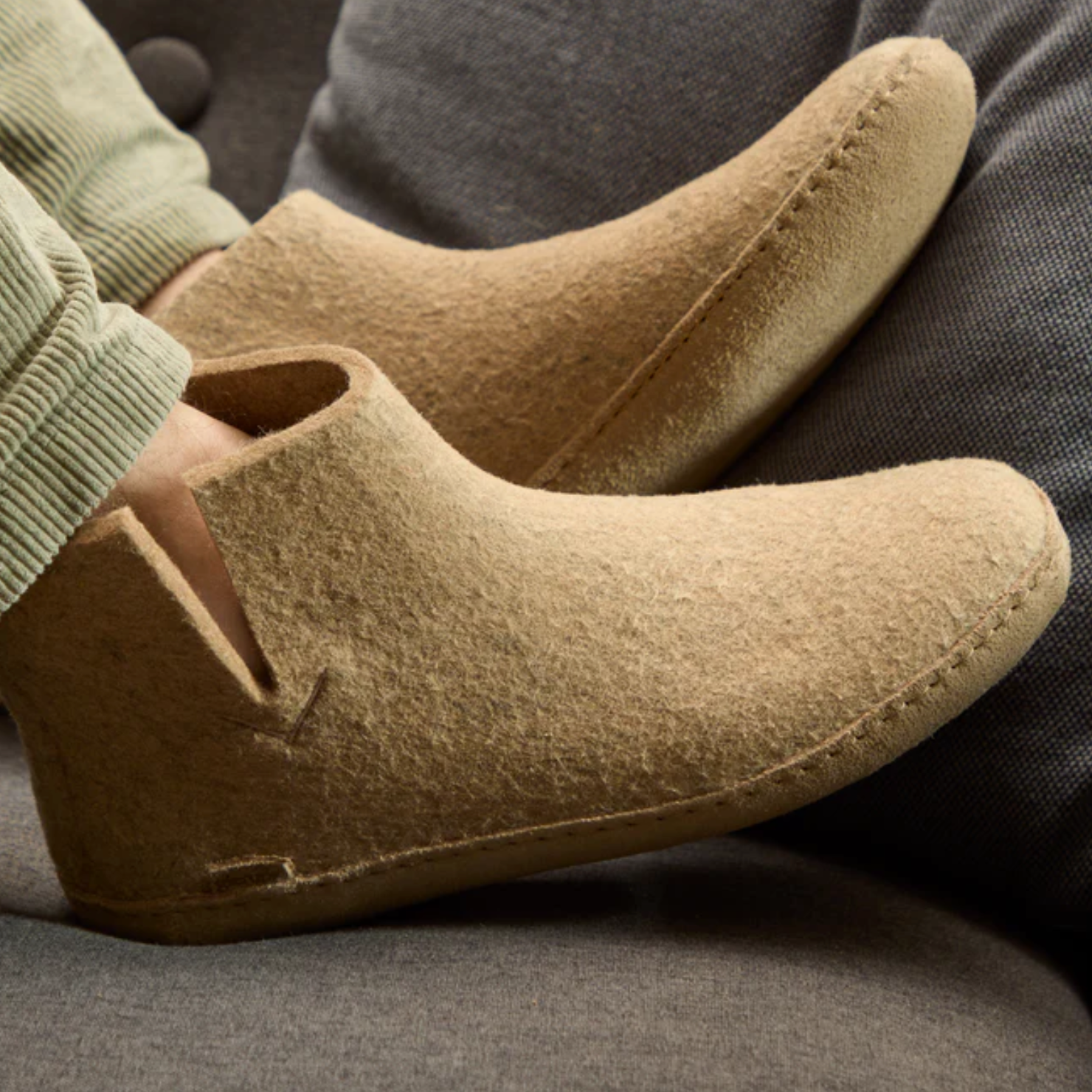 Glerups The Boot Sand - Leather Sole (8982187442463)