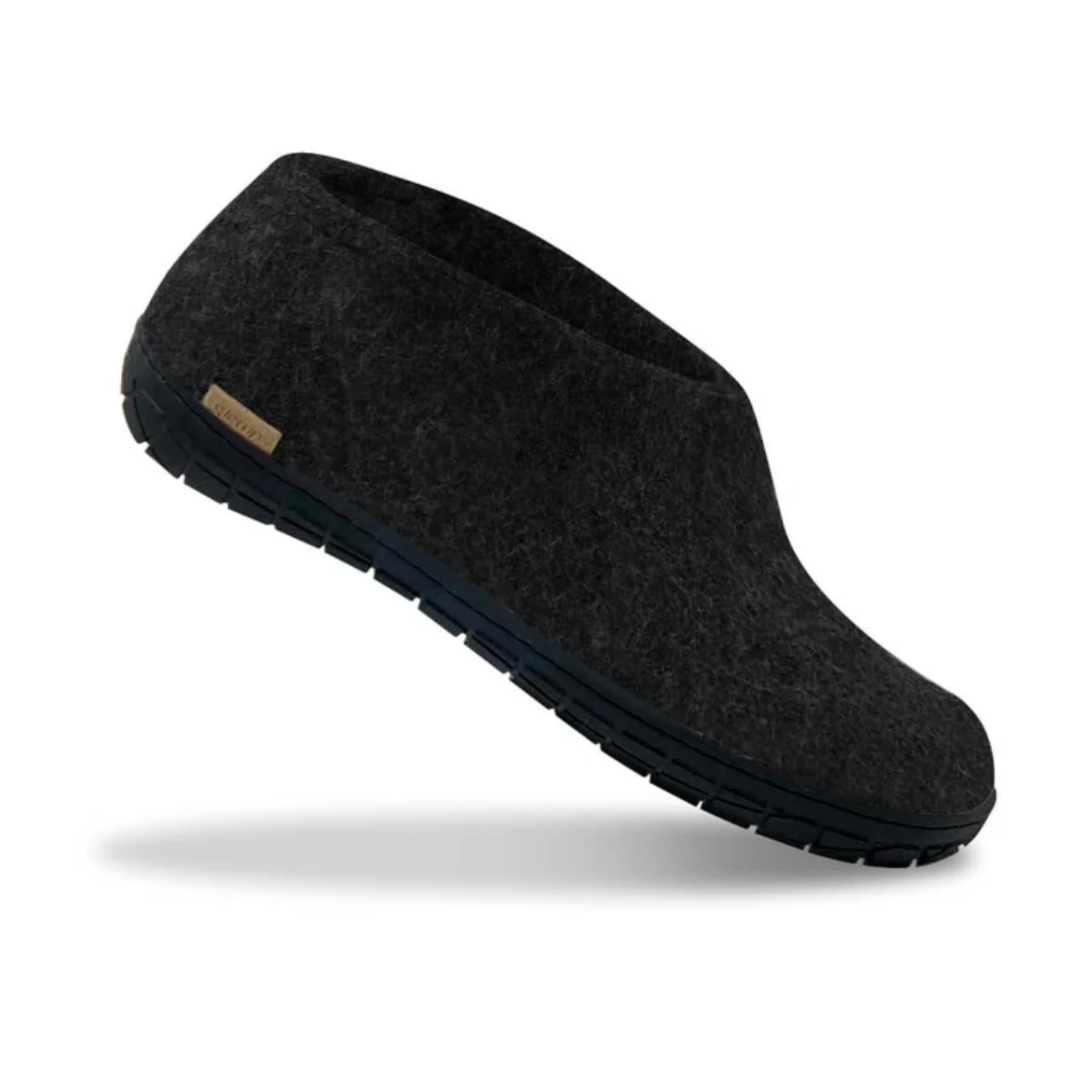 Glerups The Shoe Charcoal - Black Rubber (10139271889183)
