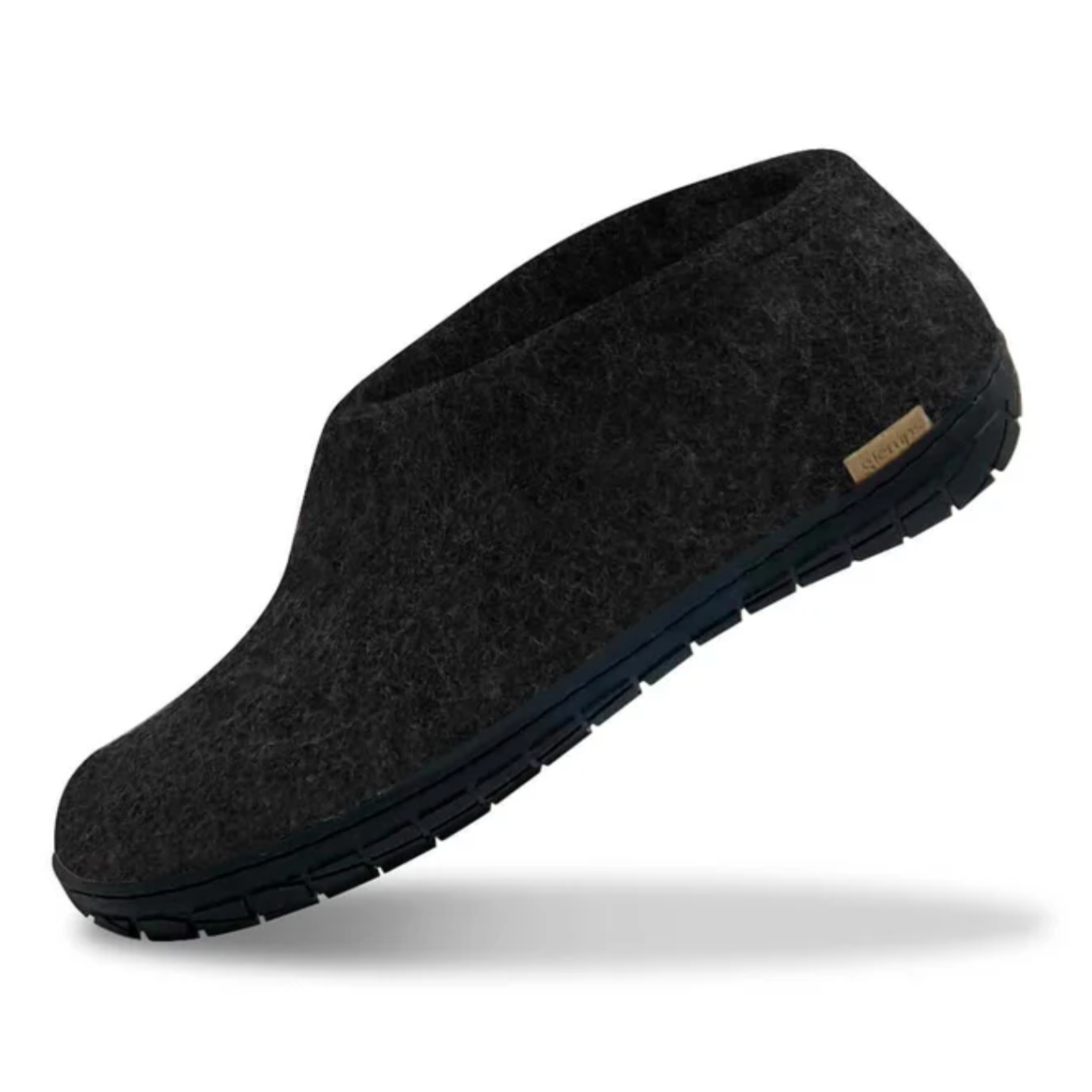 Glerups The Shoe Charcoal - Black Rubber (10139271889183)