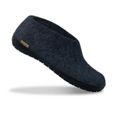 Glerups The Shoe Denim - Black Rubber Sole (10139310948639)