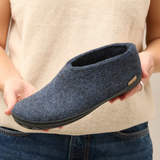 Glerups The Shoe Denim - Black Rubber Sole (10139310948639)