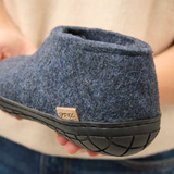 Glerups The Shoe Denim - Black Rubber Sole (10139310948639)