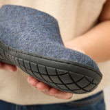 Glerups The Shoe Denim - Black Rubber Sole (10139310948639)