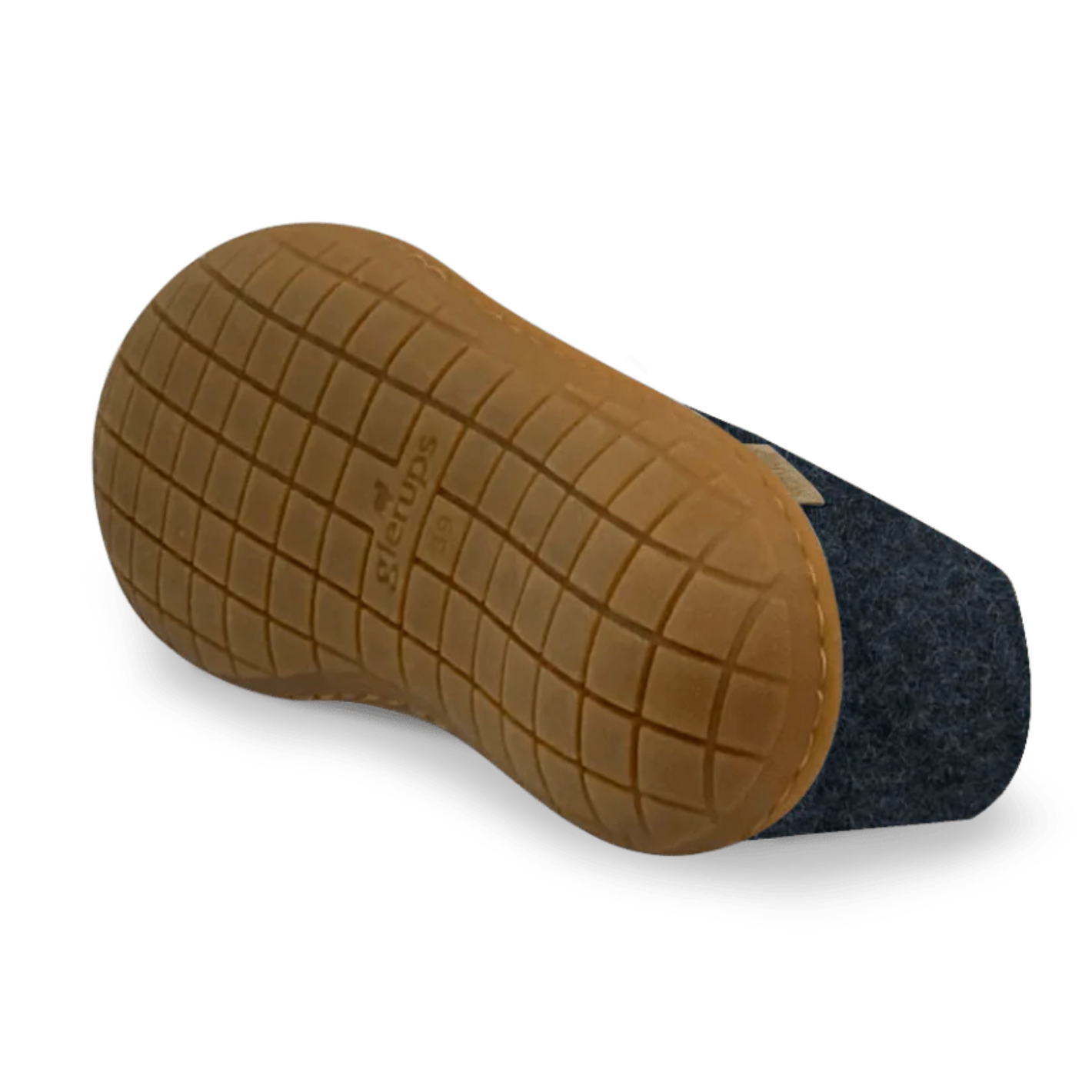 Glerups The Shoe Denim - Honey Rubber Sole (10095514419487)