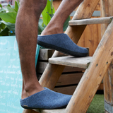 Glerups The Slip-On Denim - Black Rubber (10140195291423)