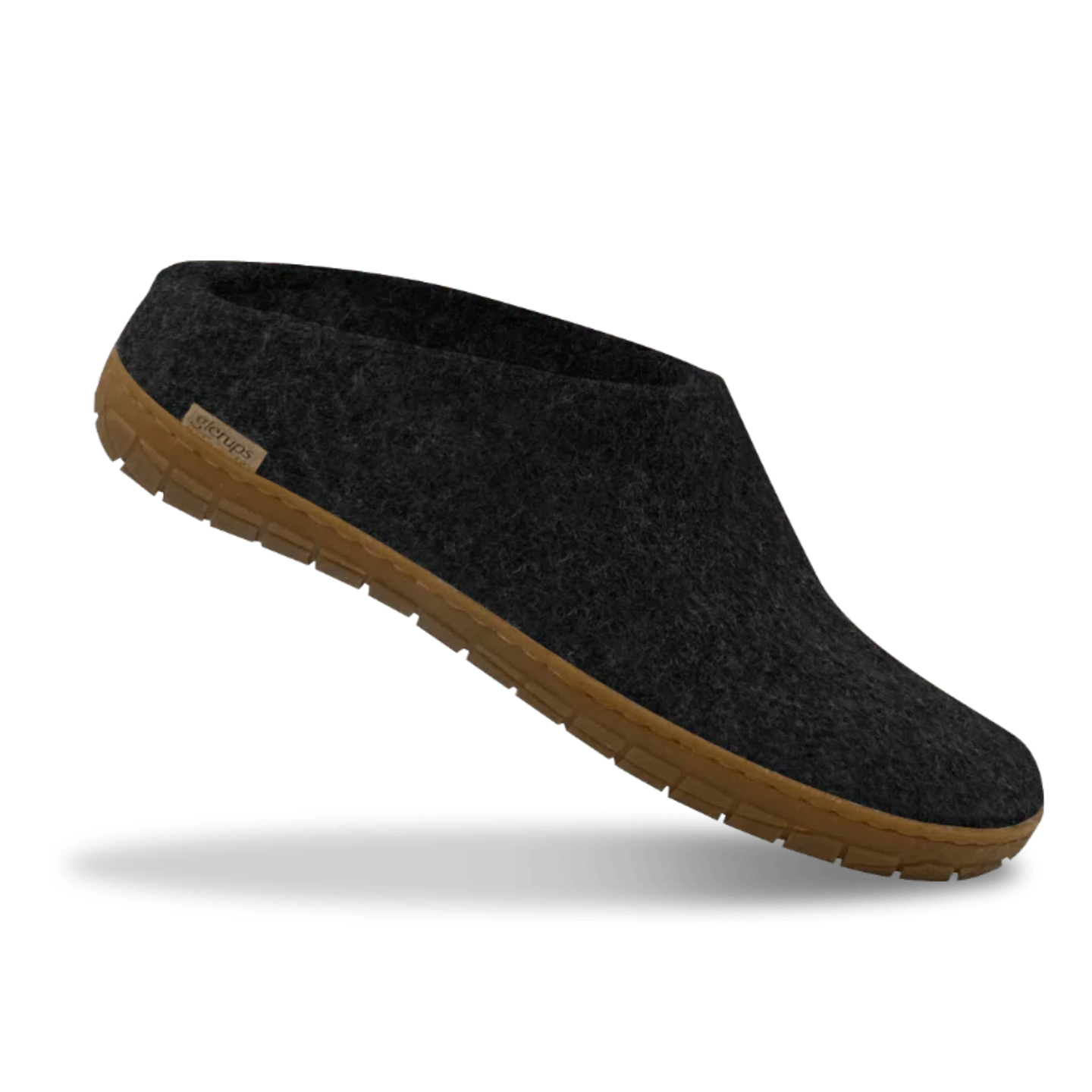 Glerups The Slip On Charcoal - Honey Rubber Sole (10100180680991)